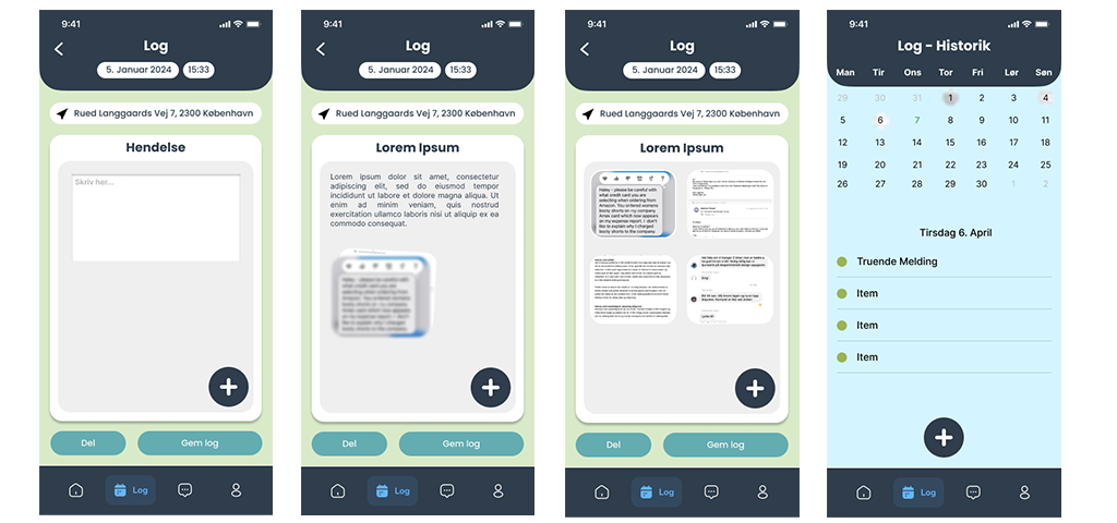 Screenshots of the added documentation interface for Skytsengel.